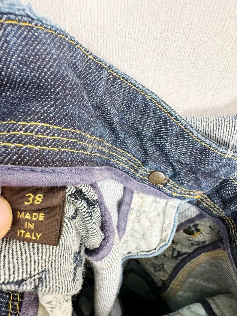 Louis Vuitton Louis Vuitton Patchwork Denim Jeans Size 38" / US 16 / IT 52 - 5 Thumbnail