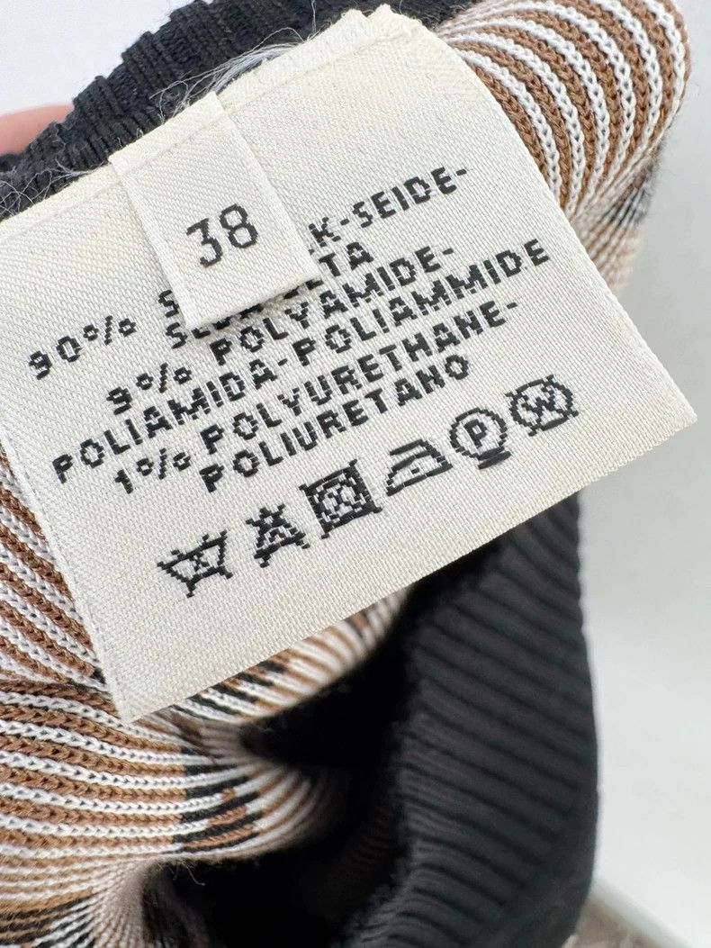 Hermes Hermes Knit Checkered Women's Pants Size 38" / US 16 / IT 52 - 3 Thumbnail