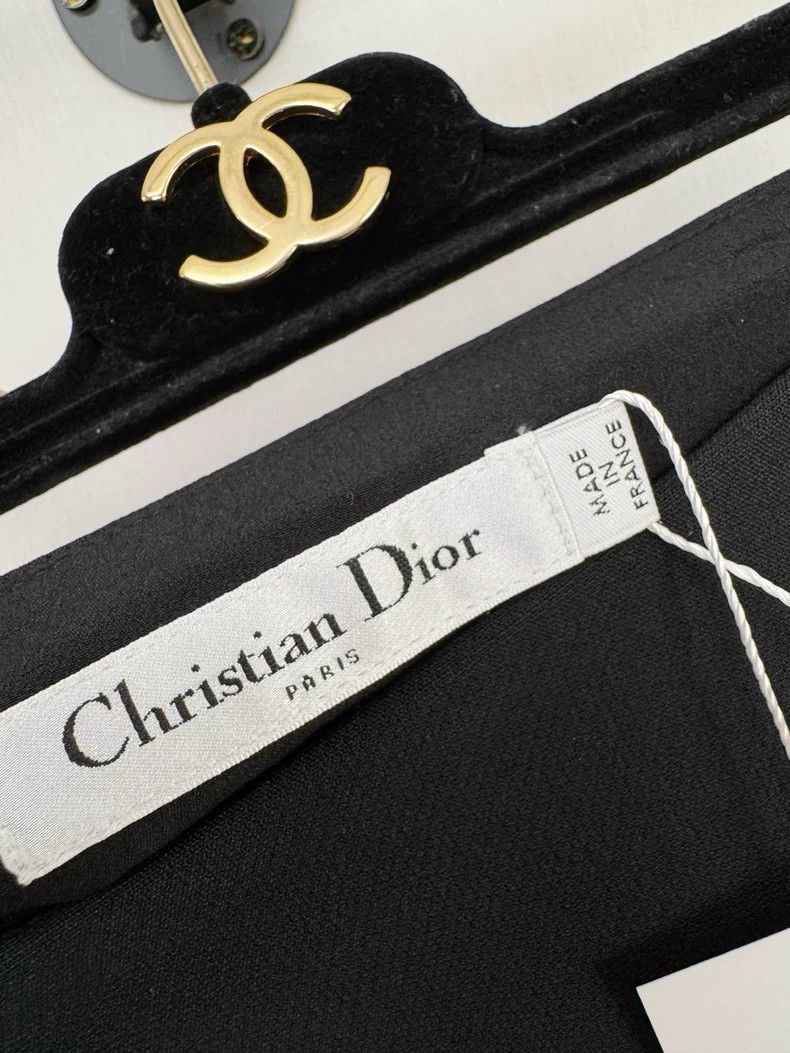Dior Dior Wool Mini Skirt Authentic Size 34" / US 12 / IT 48 - 3 Thumbnail