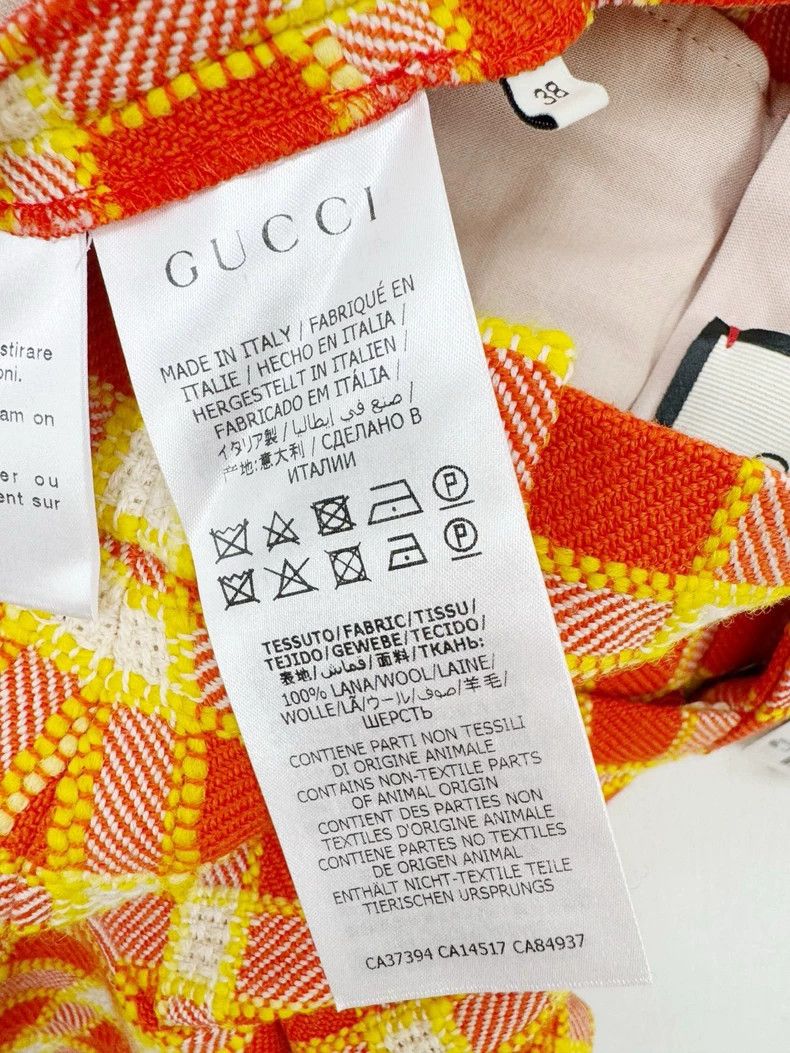 Gucci Gucci Checkered Women's Shorts Size 38" / US 16 / IT 52 - 4 Thumbnail