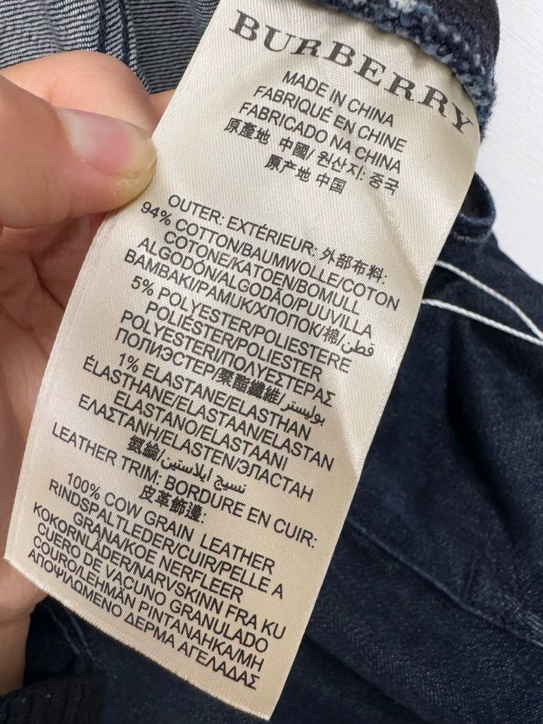 Burberry Burberry Women's Denim Jeans Size 24" / US 00 / IT 34 - 4 Thumbnail