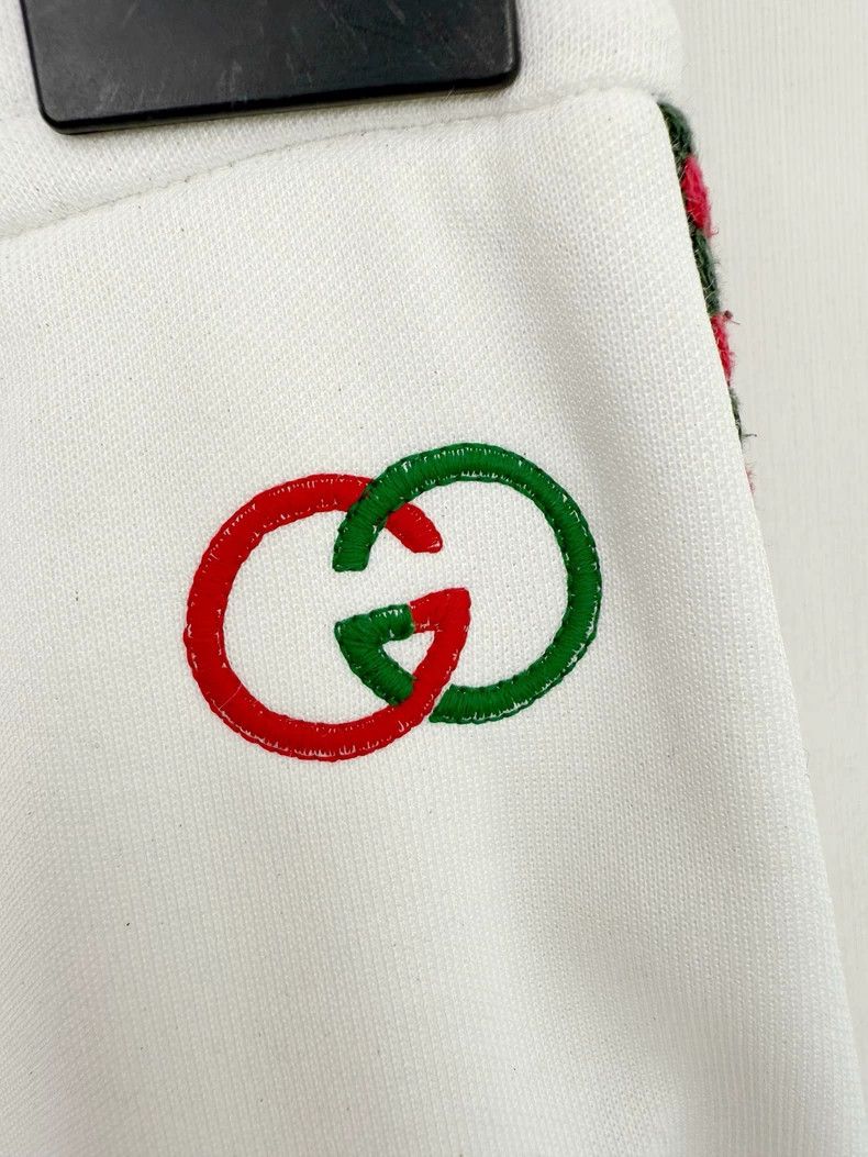 Gucci Gucci Kids White Track Pants 8Y Size 22" - 2 Thumbnail