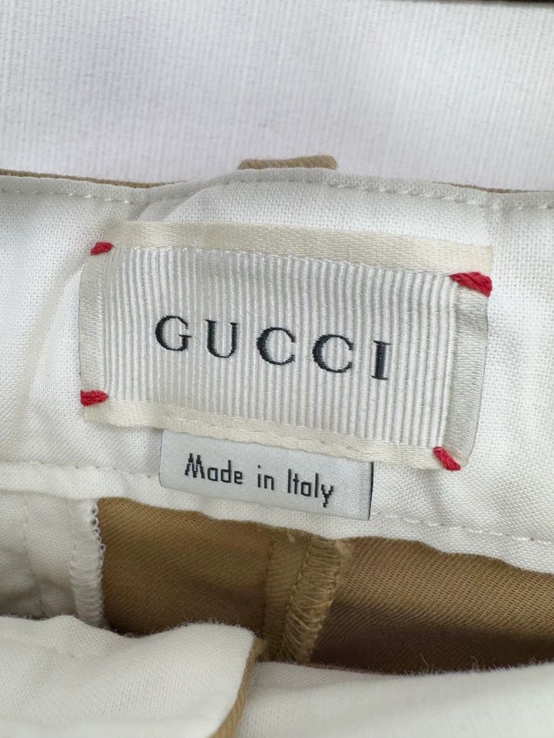 Gucci Gucci Kids Beige Casual Pants New Size 25" / US 0 / IT 36 - 2 Thumbnail