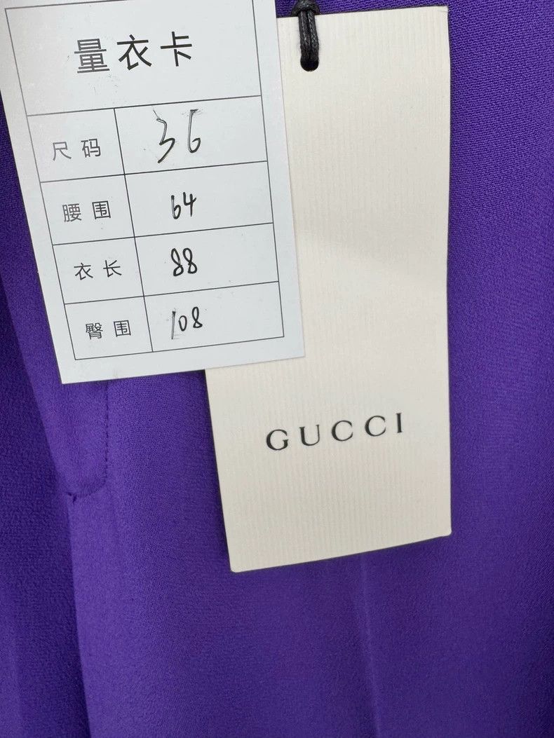 Gucci Gucci New With Tags Purple Pants Size 36" / US 14 / IT 50 - 3 Thumbnail