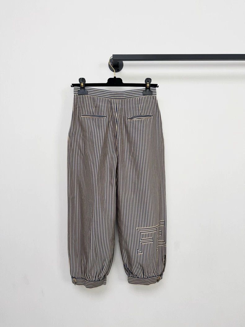 Fendi Fendi Striped Casual Ribbed Casual Pants Size 42" / US 20 - 6 Thumbnail