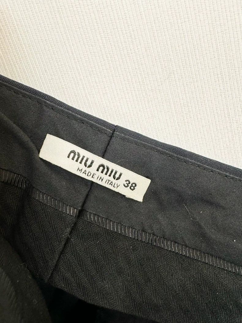 Miu Miu Miumiu Women's Casual Trousers Size 38" / US 16 / IT 52 - 2 Thumbnail