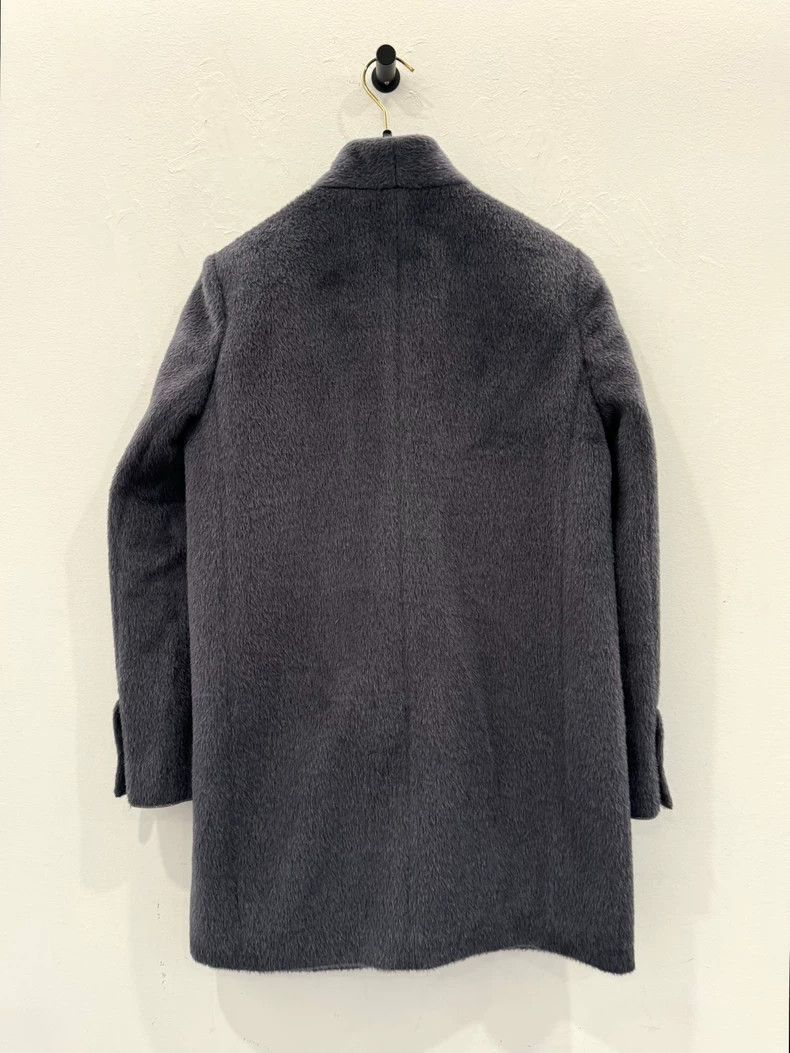 Brunello Cucinelli Brunello Cucinelli Women's Gray Wool Coat Size S / US 4 / IT 40 - 2 Thumbnail
