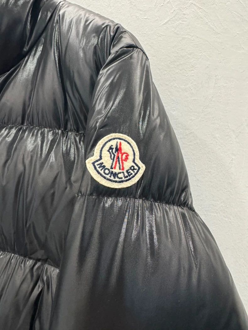 Moncler Moncler Black Logo Puffer Jacket Size XL / US 12-14 / IT 48-50 - 4 Thumbnail