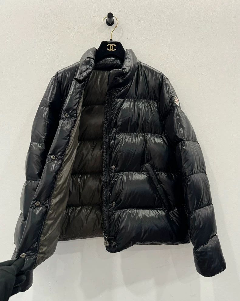 Moncler Moncler Black Logo Puffer Jacket Size XL / US 12-14 / IT 48-50 - 3 Thumbnail