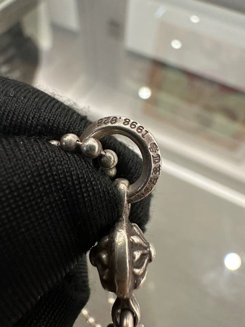 Chrome Hearts Chrome Hearts Silver Cross Pendant Necklace Size ONE SIZE - 5 Thumbnail