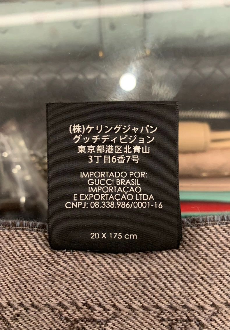 Gucci Gucci Double G Logo Wool Scarf Grey Blue Size ONE SIZE - 9 Thumbnail