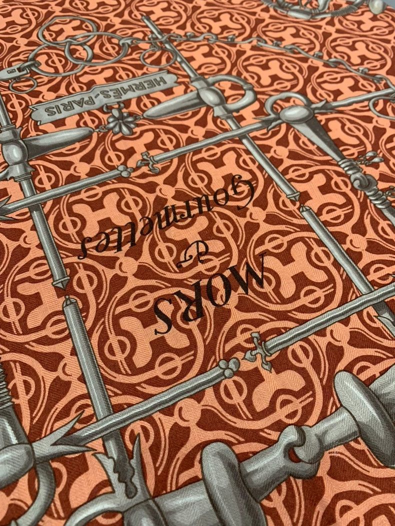 Hermes Hermes H Logo Horse Hoof Wool Cashmere Scarf Size ONE SIZE - 5 Thumbnail