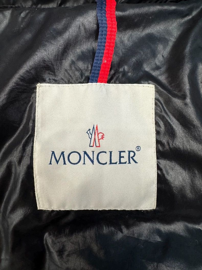 Moncler Moncler Joinville Black Logo Zip Down Jacket Size XXS / US 00 / IT 34 - 5 Thumbnail