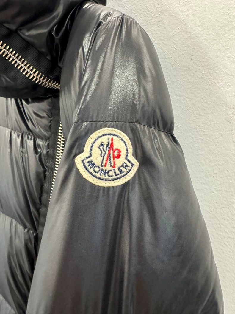 Moncler Moncler Joinville Black Logo Zip Down Jacket Size XXS / US 00 / IT 34 - 4 Thumbnail