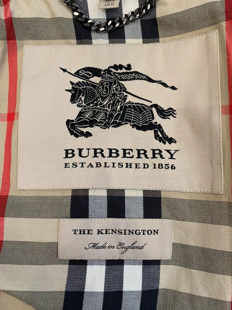 Burberry Burberry Double-Breasted Trench Coat Black Size XS / US 0-2 / IT 36-38 - 5 Thumbnail