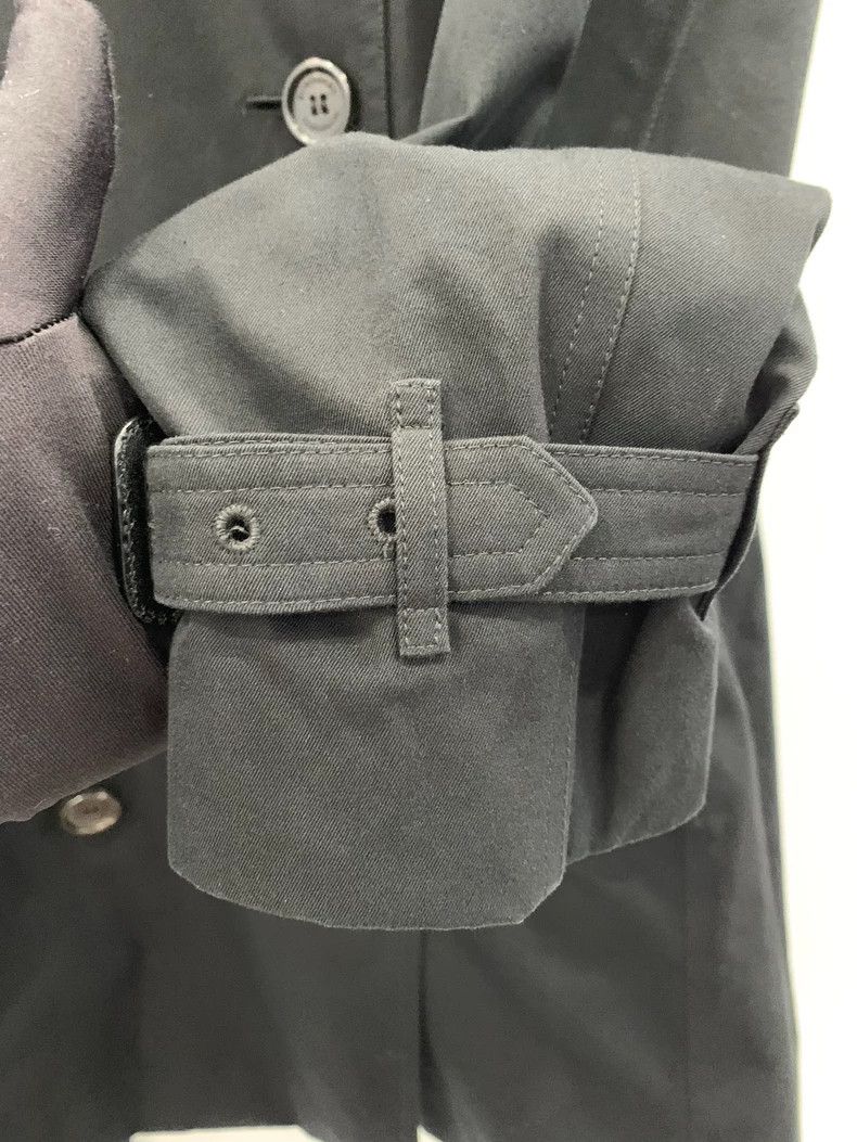 Burberry Burberry Double-Breasted Trench Coat Black Size XS / US 0-2 / IT 36-38 - 4 Thumbnail