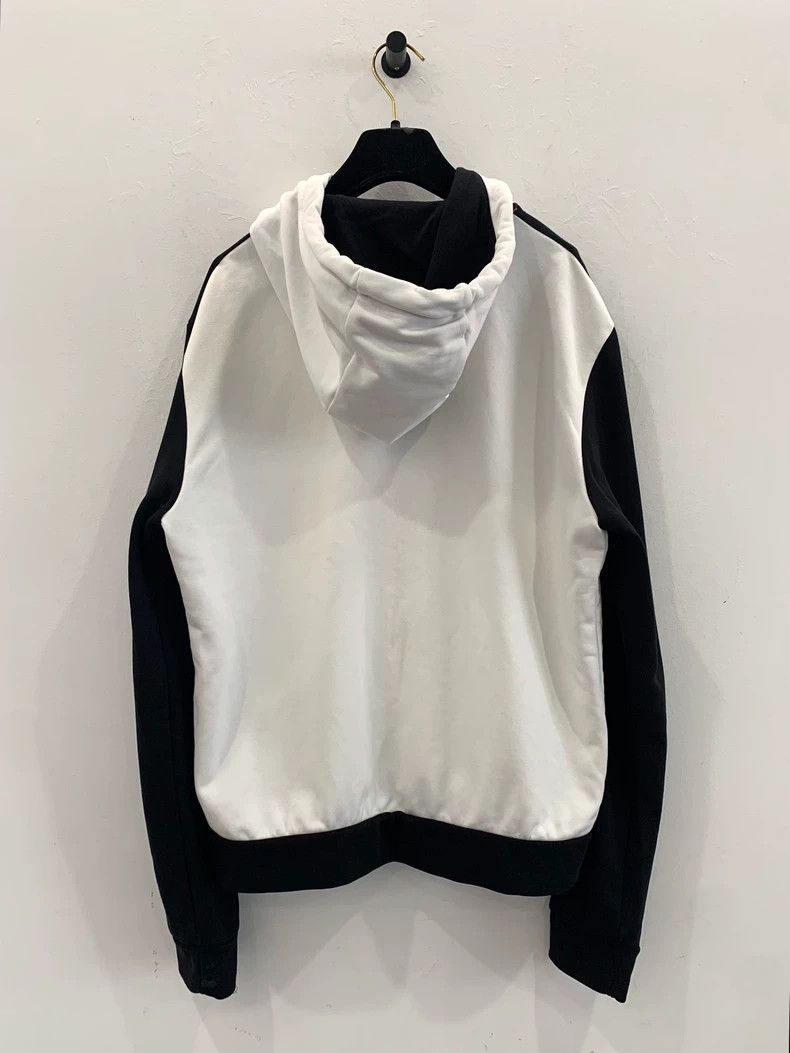 Fendi Fendi Roma Logo Black and White Colorblock Zip Jacket Size L / US 10 / IT 46 - 2 Thumbnail