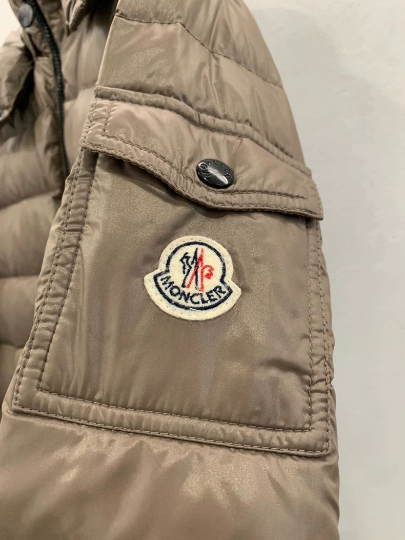Moncler Moncler Moka Gray Hooded Down Jacket Size XS / US 0-2 / IT 36-38 - 4 Thumbnail