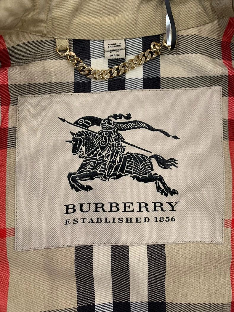 Burberry Burberry Beige Double-Breasted Trench Coat Size S / US 4 / IT 40 - 5 Thumbnail