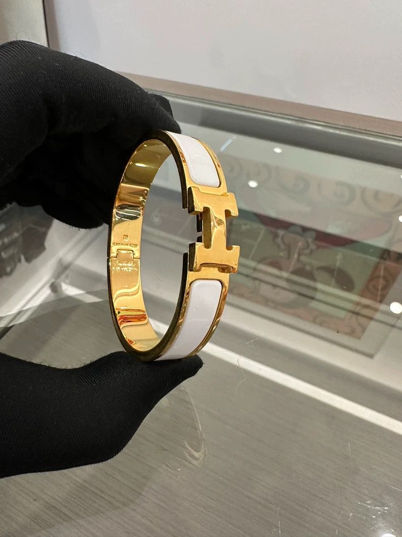 Hermes Hermes Clic H Enamel H Bracelet Size ONE SIZE - 2 Thumbnail