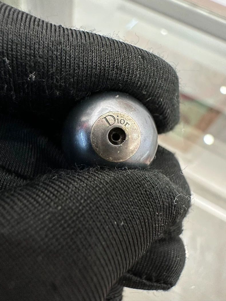 Dior Dior Gray Pearl Crystal Bee Earrings Size ONE SIZE - 4 Thumbnail