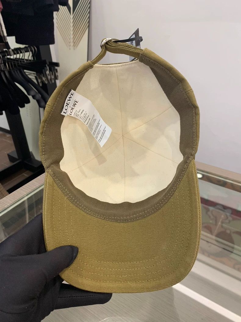 Loewe Loewe Embroidered Logo Yellow Baseball Cap Size ONE SIZE - 6 Thumbnail