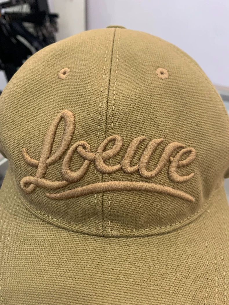 Loewe Loewe Embroidered Logo Yellow Baseball Cap Size ONE SIZE - 4 Thumbnail