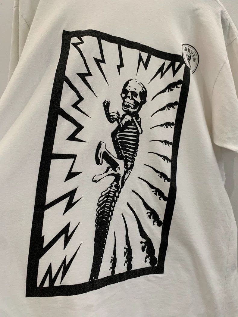 Chrome Hearts Chrome Hearts White Foti Skull Short Sleeve Tee Size M / US 6-8 / IT 42-44 - 4 Thumbnail