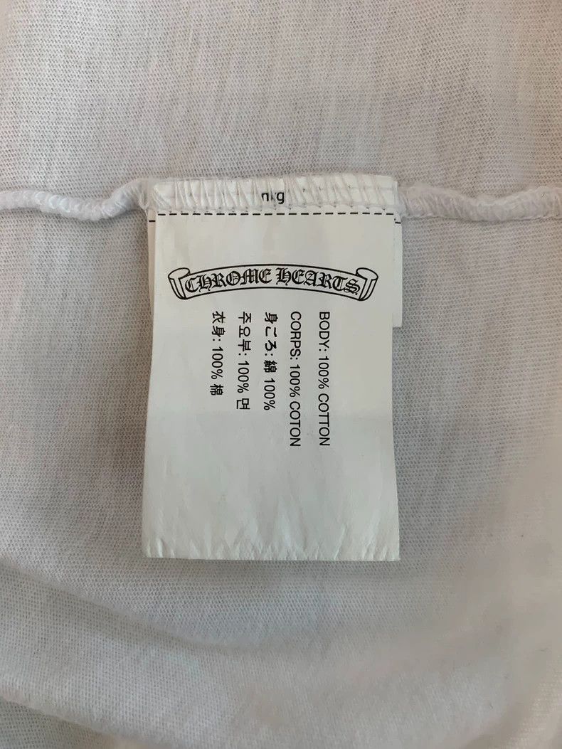 Chrome Hearts Chrome Hearts White Foti Skull Short Sleeve Tee Size M / US 6-8 / IT 42-44 - 6 Thumbnail