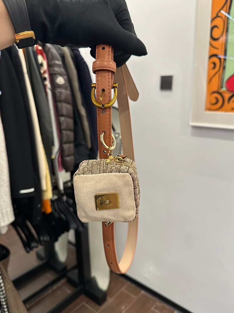 Dior Diorlogo canvas crossbody waist bag 8cm Size ONE SIZE - 3 Thumbnail