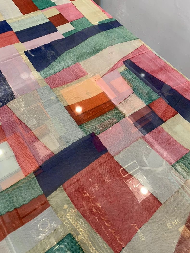 Chanel Chanel Multi-Color Square Logo Silk Scarf Size ONE SIZE - 6 Thumbnail