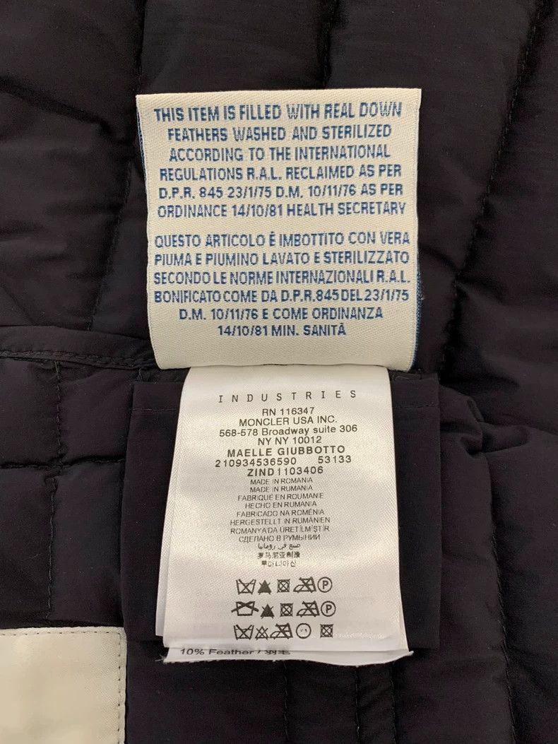 Moncler Moncler Lans Black Down Jacket Size S / US 4 / IT 40 - 7 Thumbnail