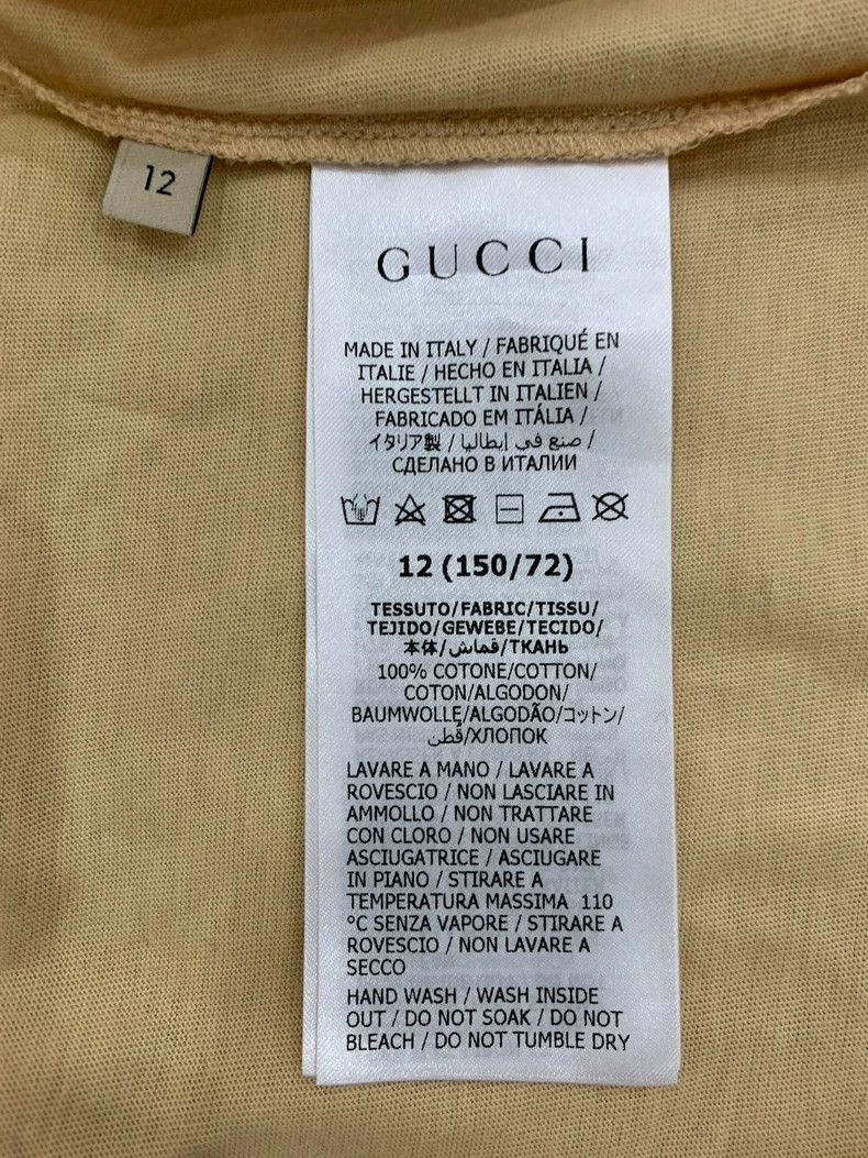 Gucci Gucci Star Double G Logo Kids Short Sleeve Size XXS / US 00 / IT 34 - 6 Thumbnail