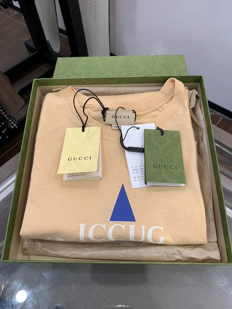Gucci Gucci Star Double G Logo Kids Short Sleeve Size XXS / US 00 / IT 34 - 2 Thumbnail