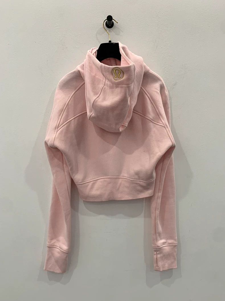 Missing Since Thursday Lululemon Scuba Pink Cropped Jacket Size M / US 6-8 / IT 42-44 - 2 Thumbnail
