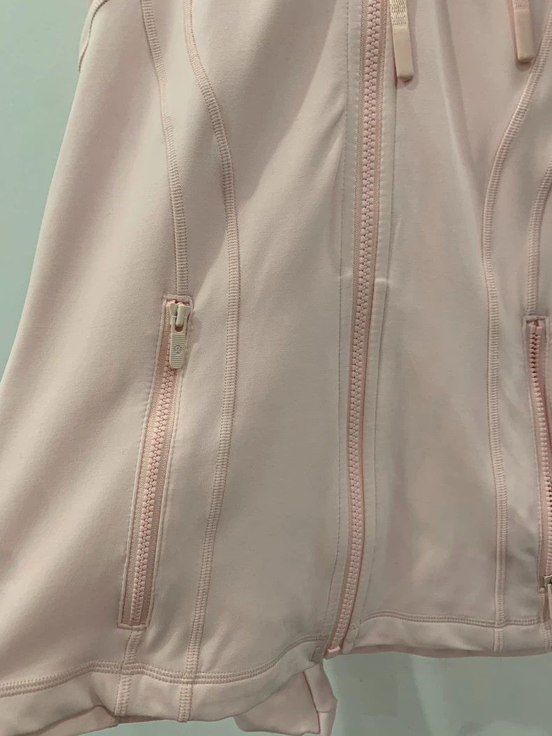 Missing Since Thursday Lululemon Define Nulu Pink Zip Hoodie Size S / US 4 / IT 40 - 3 Thumbnail
