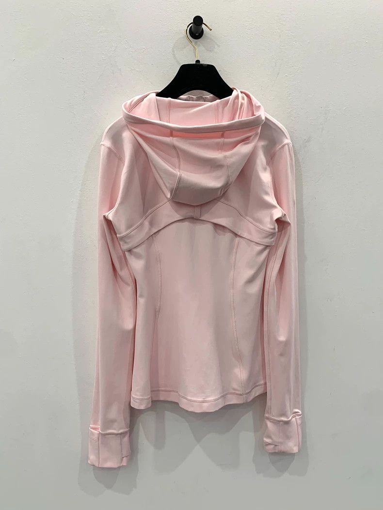 Missing Since Thursday Lululemon Define Nulu Pink Zip Hoodie Size S / US 4 / IT 40 - 2 Thumbnail
