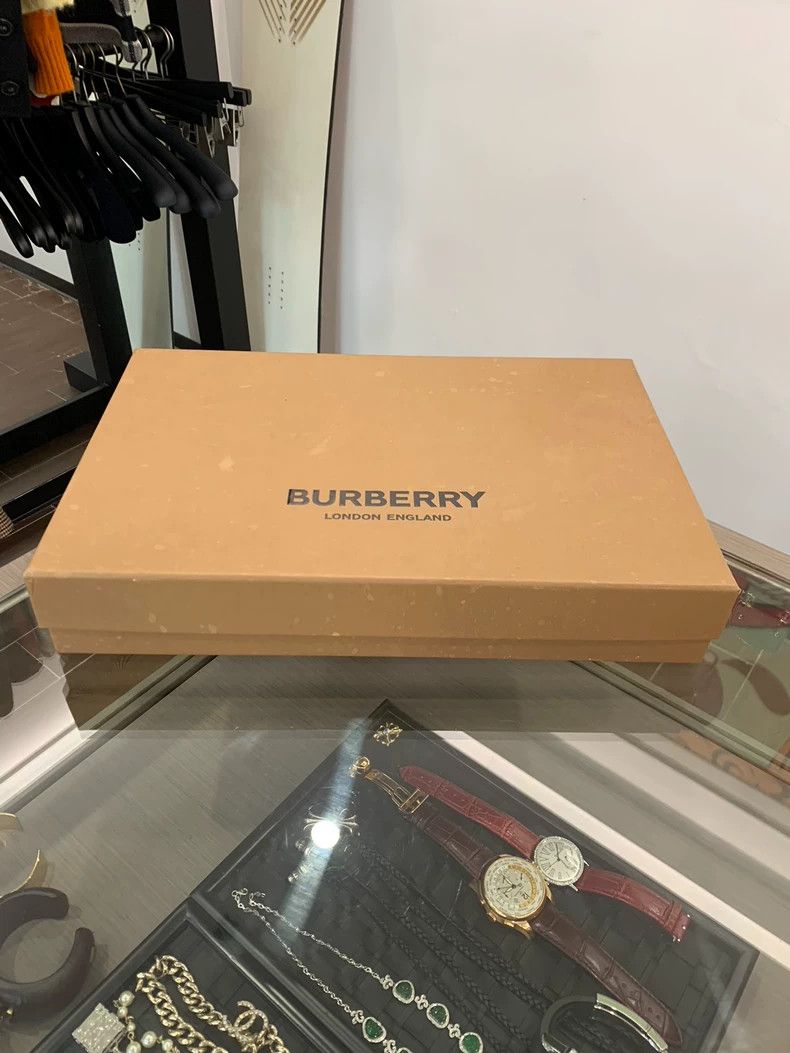 Burberry Burberry TB Logo Cashmere Scarf Size ONE SIZE - 9 Thumbnail