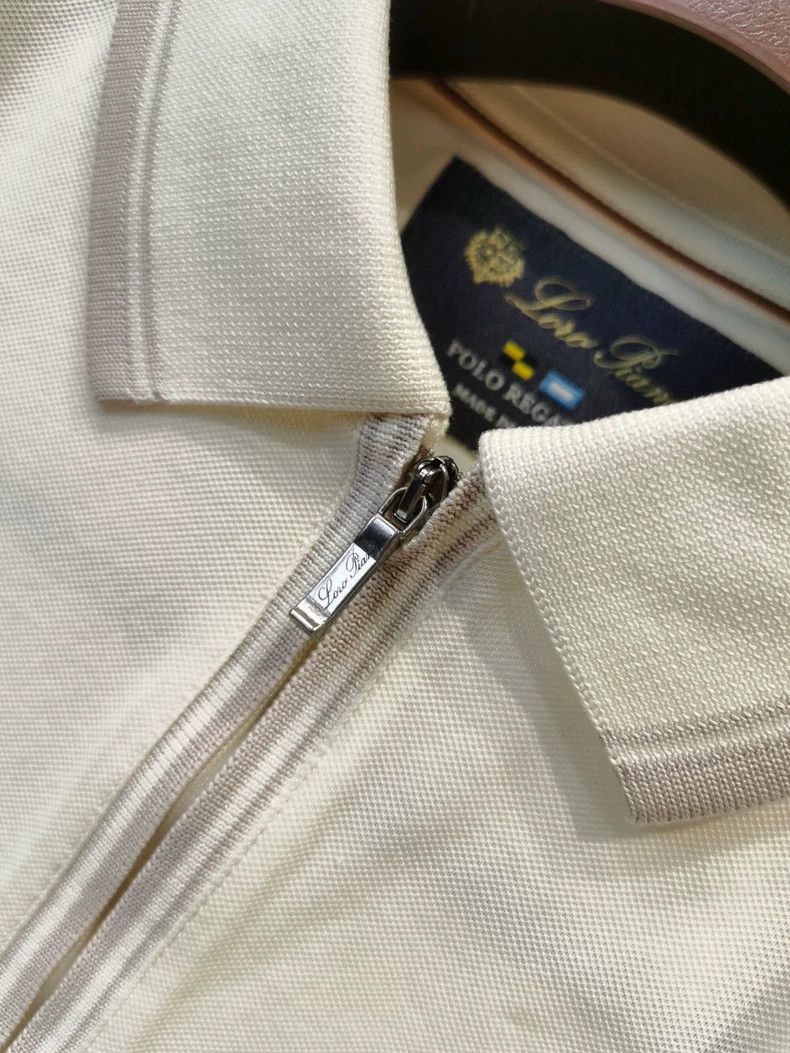 Ermenegildo Zegna Loro Piana Zip Regatta Polo Shirt Size US XL / EU 56 / 4 - 5 Thumbnail