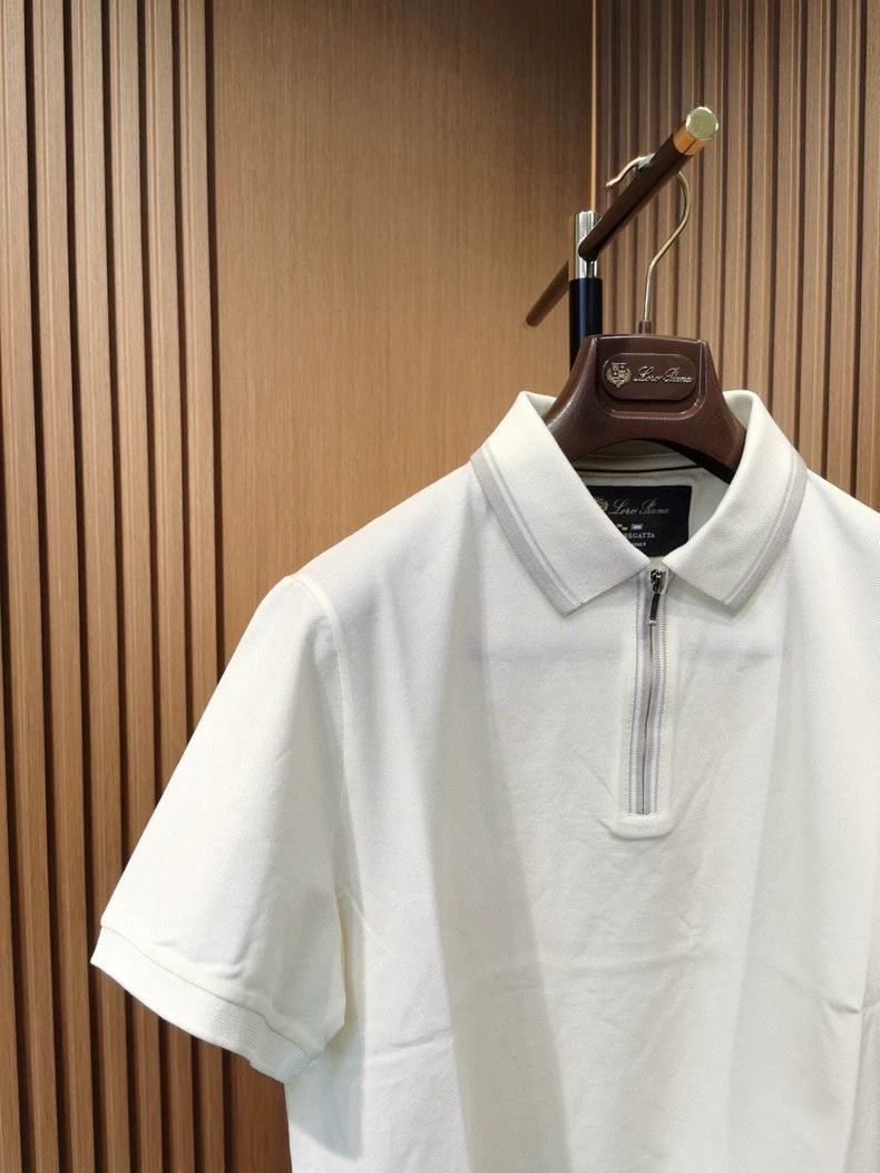 Ermenegildo Zegna Loro Piana Zip Regatta Polo Shirt Size US XL / EU 56 / 4 - 6 Thumbnail