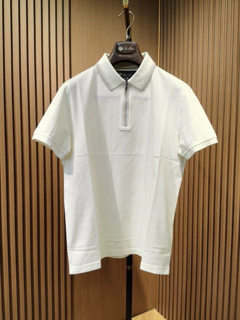 Ermenegildo Zegna Loro Piana Zip Regatta Polo Shirt Size US XL / EU 56 / 4 - 2 Thumbnail