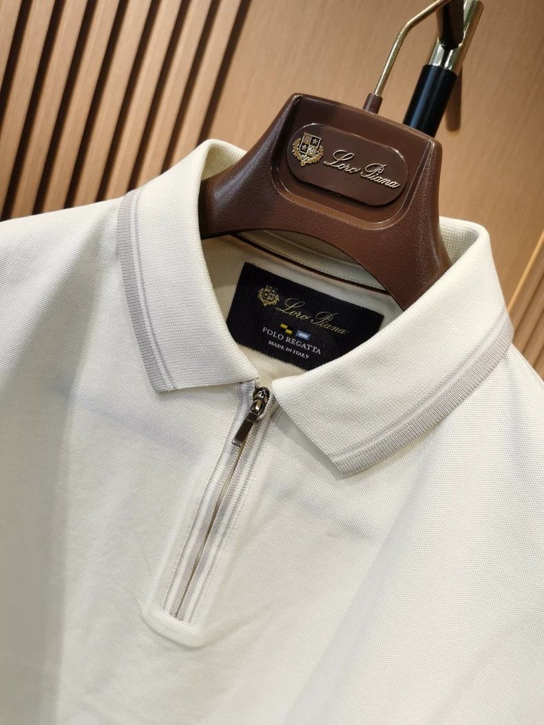 Ermenegildo Zegna Loro Piana Zip Regatta Polo Shirt Size US XL / EU 56 / 4 - 4 Thumbnail