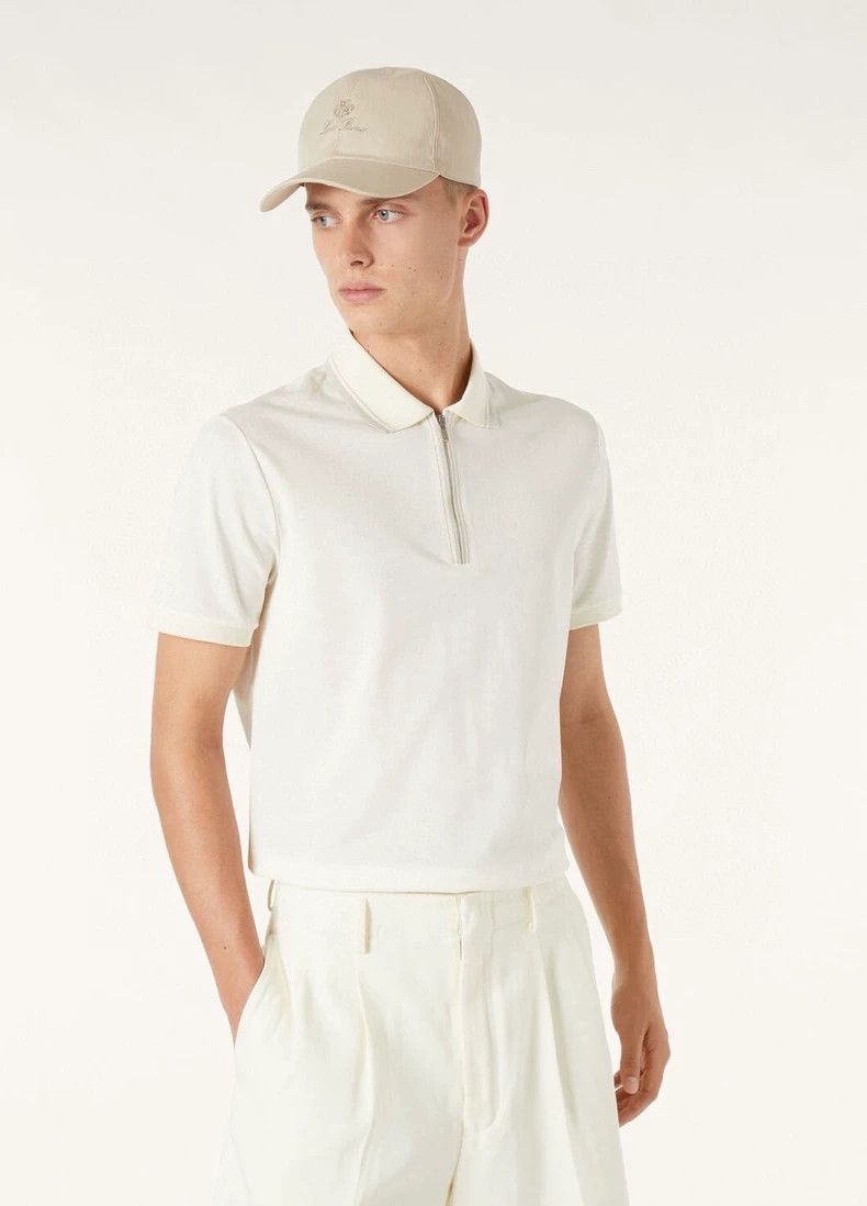 Ermenegildo Zegna Loro Piana Zip Regatta Polo Shirt Size US XL / EU 56 / 4 - 3 Thumbnail
