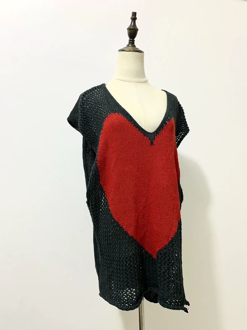Vivienne Westwood Vivienne Westwood Vintage Heart Cutout Vest - dmc Size US M / EU 48-50 / 2 - 5 Thumbnail