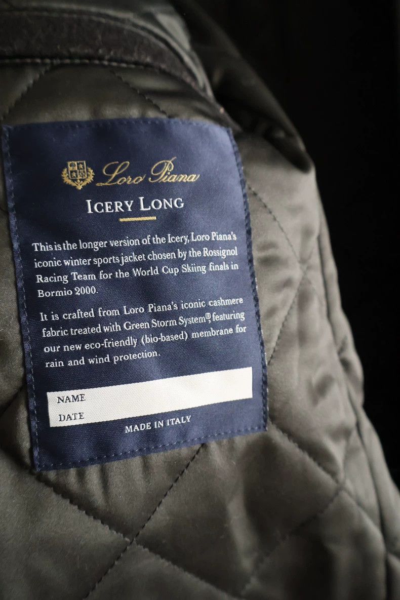Ermenegildo Zegna Loro Piana Icery Mid-Length Cashmere Coat - dmc Size M / US 6-8 / IT 42-44 - 7 Thumbnail