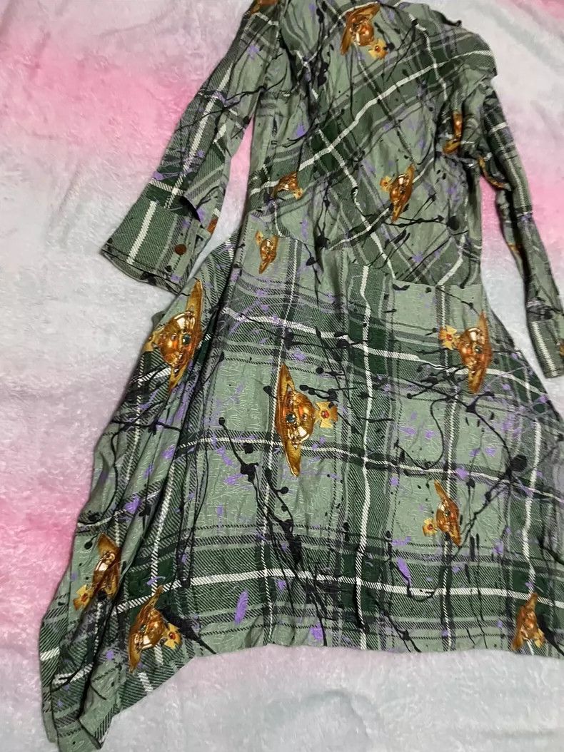 Vivienne Westwood Vivienne Westwood 3D Saturn Plaid Dress - dmc Size M / US 6-8 / IT 42-44 - 3 Thumbnail