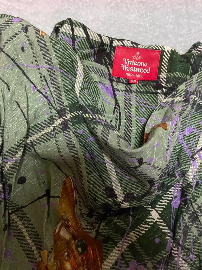 Vivienne Westwood Vivienne Westwood 3D Saturn Plaid Dress - dmc Size M / US 6-8 / IT 42-44 - 6 Thumbnail