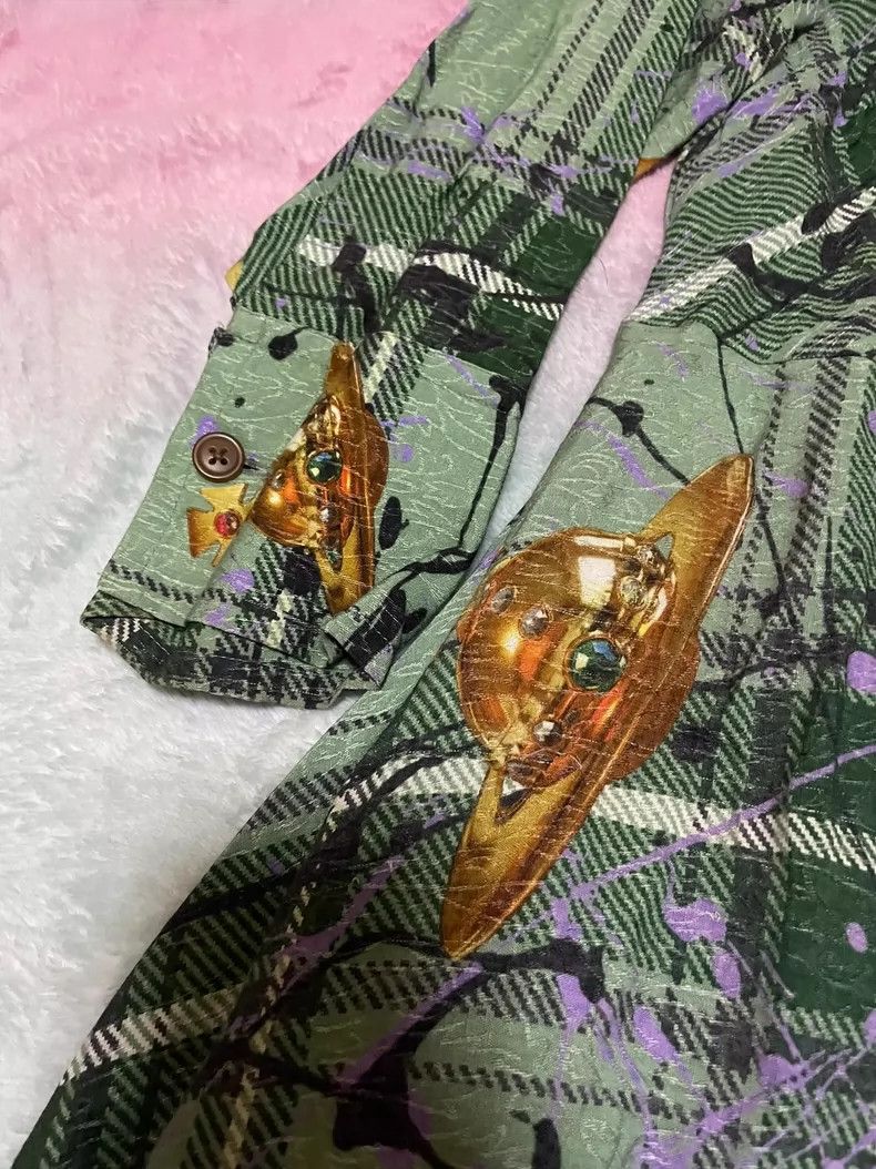 Vivienne Westwood Vivienne Westwood 3D Saturn Plaid Dress - dmc Size M / US 6-8 / IT 42-44 - 9 Thumbnail