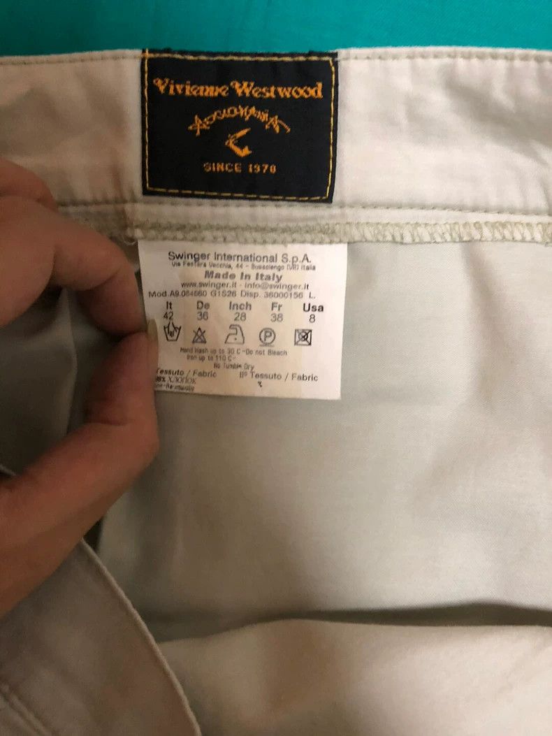 Vivienne Westwood Vivienne Westwood Vintage Asymmetric Mini Skirt - dmc Size 26" / US 2 / IT 38 - 5 Thumbnail