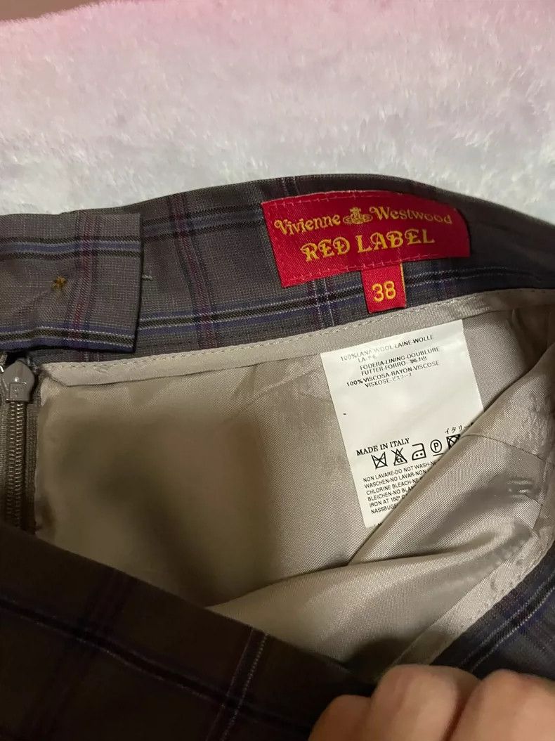 Vivienne Westwood Vivienne Westwood Vintage Plaid Mini Skirt - dmc Size 26" / US 2 / IT 38 - 3 Thumbnail